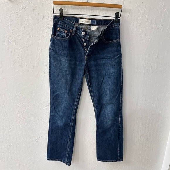 GAP Denim - GAP Bootcut Button Fly Medium Wash 28 inch waist